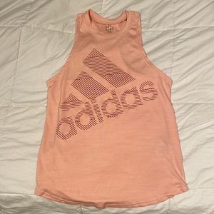Adidas Peach Athletic Tank Top